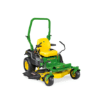 John Deere Z515E, tracteur tondeuse autoportée au châssis robuste et confortable.