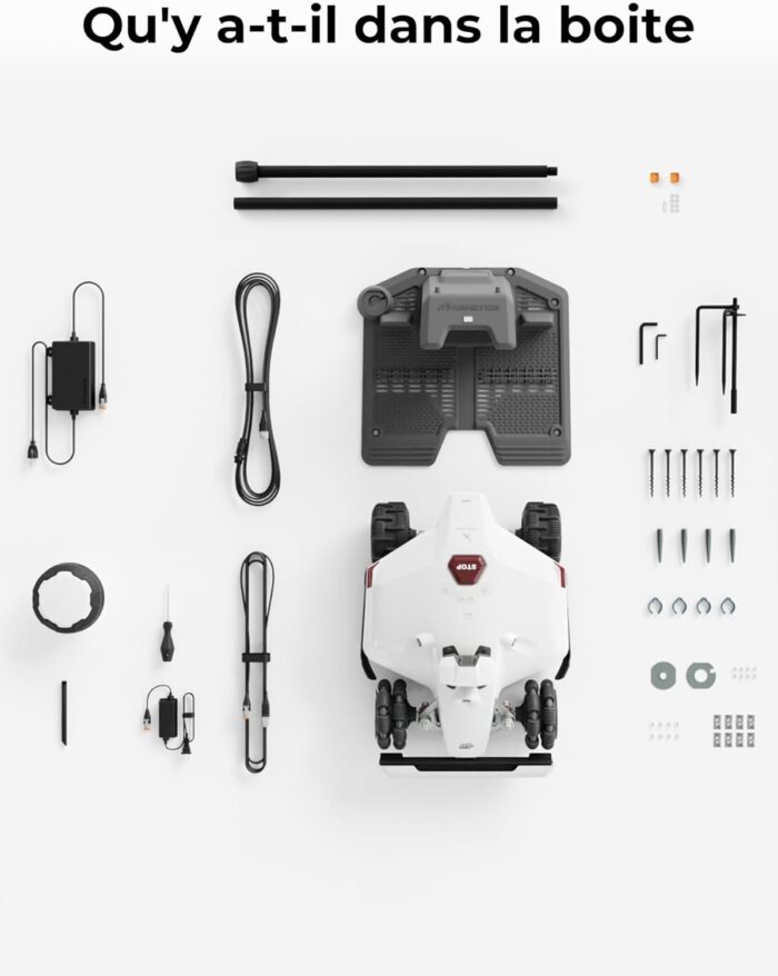 LUBA 2 AWD 5000 Robot Tondeuse - Jusqu'à 5000 m², Gère des Pentes de 80 %, Installation sans Fil – Image 2