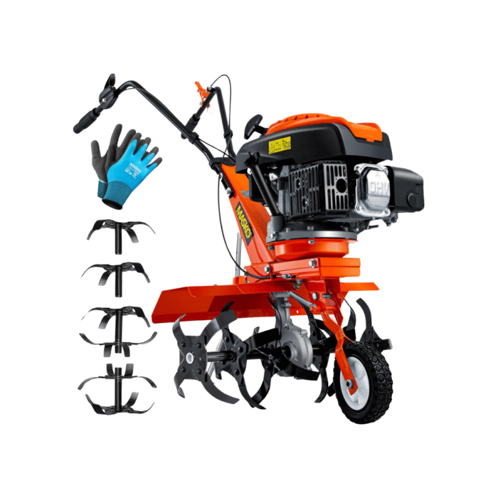 Motoculteur à Essence MK-909 Motobineuse 4,5 KW 173 cm³ – Image 1