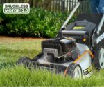Tondeuse à gazon Brushless sans fil 80V-4,20V,4Ah - WG761E – Image 5
