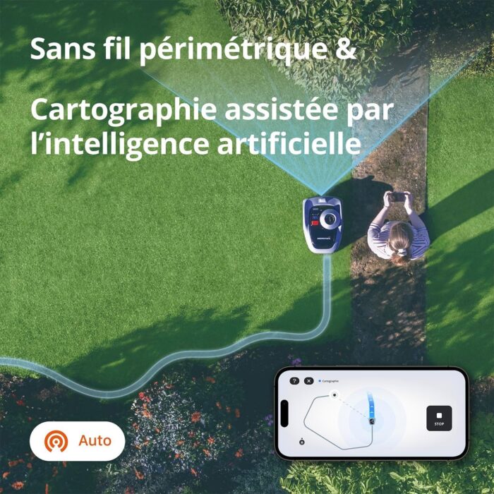 Navimow i105E Robot Tondeuse sans Fil périphérique 500 m² – Image 6