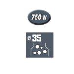 Pompe submersible Ribimex série PRPVC751V PRO – Image 3